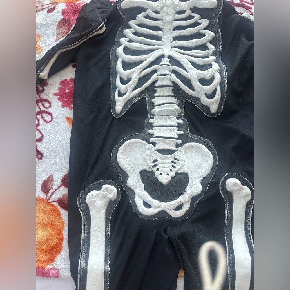 Black Skeleton Costume